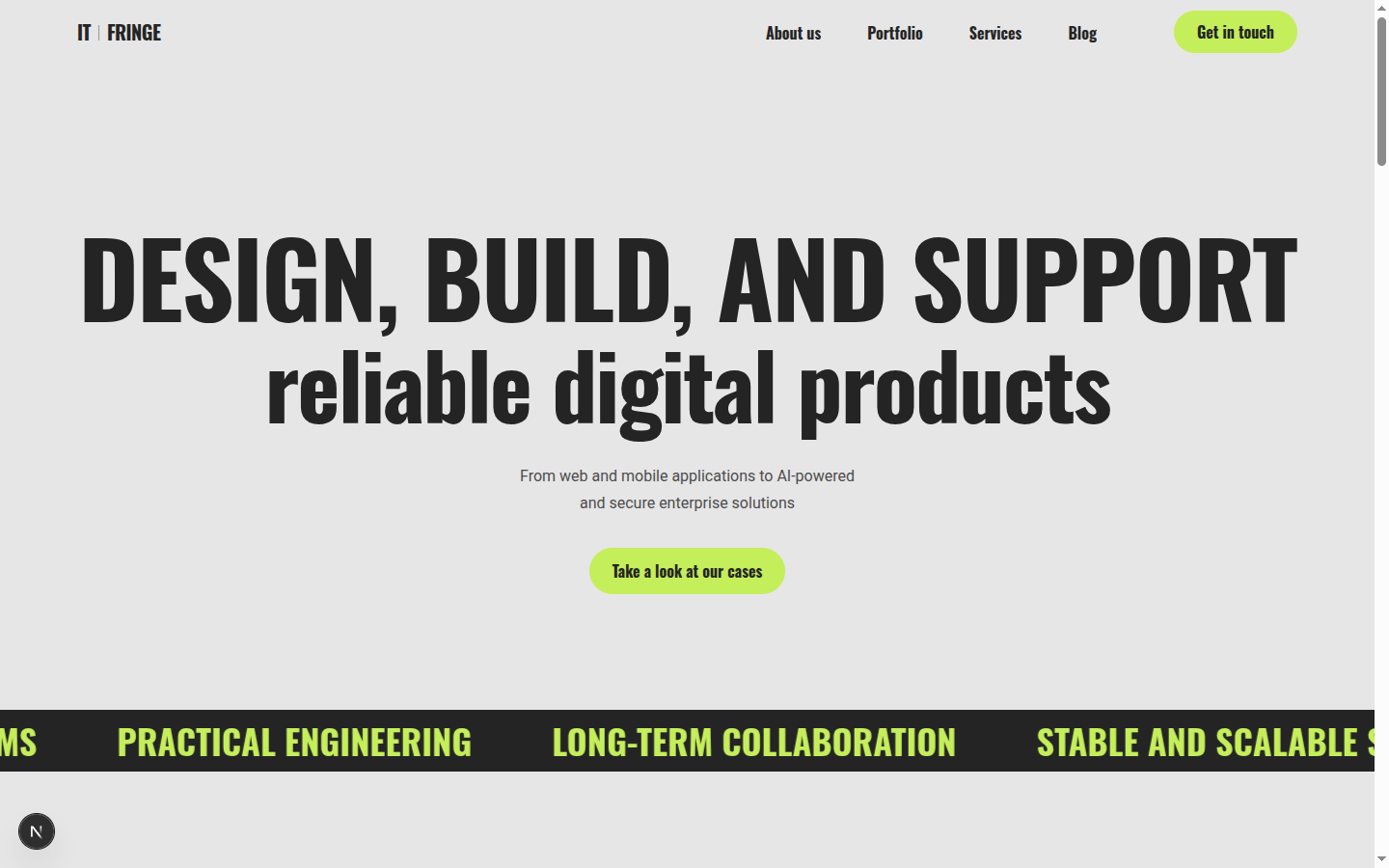 IT Fringe — this website